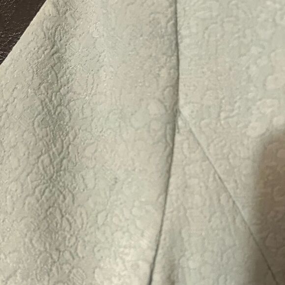 Danny & Nicole Mint Floral Two Piece Skirt Set Size 8 - Picture 6 of 16